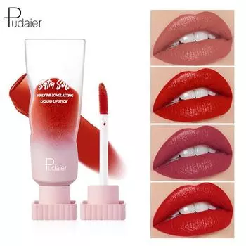 8-цветный перламутровый блеск для губ, зеркальный водный блеск для губ, быстросохнущая антипригарная чашка, жидкая помада, лак для губ, блеск для губ 01