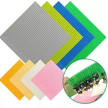 8 цветов, 32*32 точки, базовая пластина для маленьких кирпичей, базовая плата, совместимые с Legoed фигурки, сделай сам