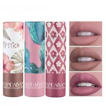 8 цветов матовая помада водостойкая бархатная телесная помада сексуальная красная коричневая матовая помада для губ макияж стойкий профессиональный макияж 01