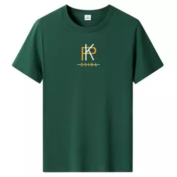 8 цветов модная мужская хлопковая футболка с короткими рукавами большого размера свободная футболка S