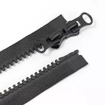 #8 DIY швейная куртка пальто полимерная молния открытая двусторонняя двойная ползунка аксессуары для одежды длинная молния 50cm