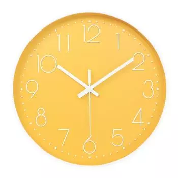 8 дюймов 20 см простые настенные часы 8 дюймов круглые настенные часы бесшумные кварцевые настенные часы для внутреннего декора 8 inch красный