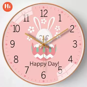 [8 дюймов 20 см] Современные скандинавские креативные часы, настенные часы, бытовые, гостиная, спальня, бесшумные кварцевые часы