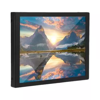 8 дюймов 4:3 1024x768 Маленький цветной ЖК-монитор с экраном и поддержкой входа VGAHDMI US Plug