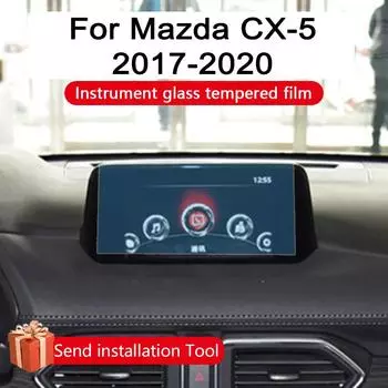 8 дюймов для Mazda CX-5 CX5 MK2 2017 ~ навигационная защитная пленка из закаленного стекла, наклейка, защитные GPS автомобильные аксессуары прозрачный