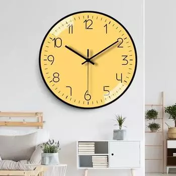 8 дюймов Простые модные настенные часы Тихие красивые трехмерные подходят для учебы Гостиной Спальни Для отправки друзьям 8 inch