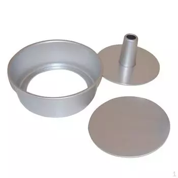 8-дюймовая/6-дюймовая кухонная форма для выпечки со съемным дном Angel Food 8 inch