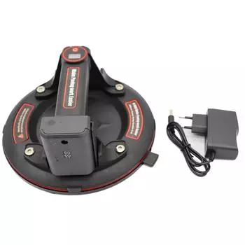 8-дюймовая электрическая вакуумная присоска, 8-дюймовый вакуумный подъемник большой грузоподъемности 200 кг, подходит для гранита, керамической плитки и стекла