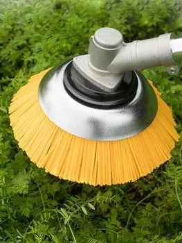8-дюймовая головка для стрижки сорняков, универсальная головка для триммера травы, нейлоновое проволочное колесо, вращающаяся щетка для стрижки сорняков для садовой газонокосилки