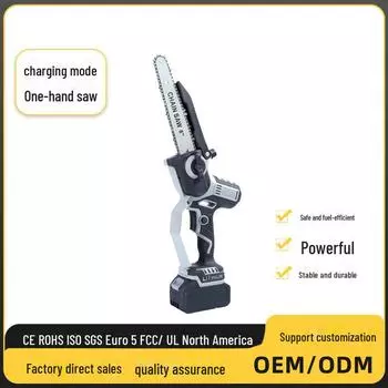 8-дюймовая ручная бесщеточная перезаряжаемая электрическая цепная пила для домашнего хозяйства