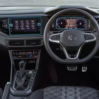 8-дюймовая защитная пленка из закаленного стекла для VW, Volkswagen Taigo 2022, GPS, центральный экран, автомобильная внутренняя наклейка instrument