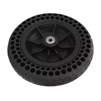 8-дюймовое цельное колесо TPE резина противоскользящая тихая 75 кг подшипник роликовая шина замена шин
