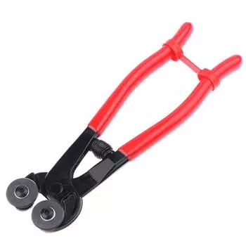 8-дюймовые двухроликовые плоскогубцы для резки мозаики плоскогубцы с колесными лезвиями плоскогубцы для резки керамической плитки щипцы для резки стекла