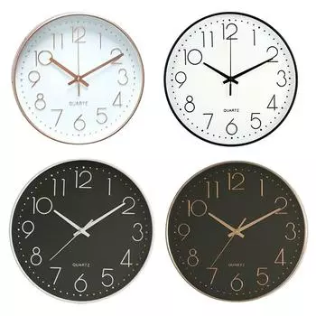 8-дюймовые настенные часы, бесшумные, не тикающие, декоративные часы для школы, офиса, класса, спальни, кухни, гостиной, декора, современного простого дизайна