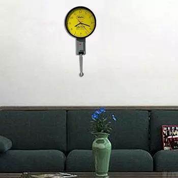 8-дюймовые настенные часы с циферблатом и индикатором Отличный подарок Настенные часы с циферблатом для инженеров-механиков Ретро-стиль Творческая личность Украшение One Size