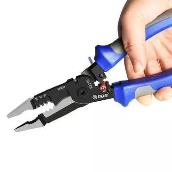 8-дюймовые плоскогубцы с игольчатыми носами, многофункциональные высоковольтные кусачки, инструменты для резки кабеля