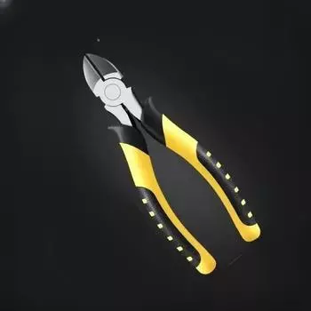 8-дюймовые универсальные кусачки для проводов, диагональные плоскогубцы, обжимные клещи, острогубцы, многофункциональные скобяные изделия, ручные инструменты, электрики 8inch pointed beak pliers