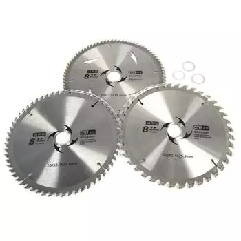 8-дюймовый 200-мм 40T/60T/80T универсальный инструмент для пилы из сплава карбида древесины 40