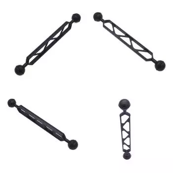 8-дюймовый двойной шаровой кронштейн с ЧПУ, удлинитель шаровой головки для стробоскопического видеосвета, подставка для камеры для дайвинга