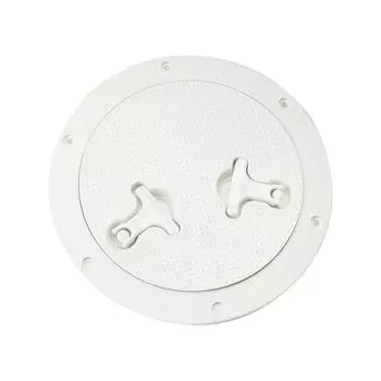 8-дюймовый люк для осмотра палубы лодки, морской люк для осмотра с крышкой, белый