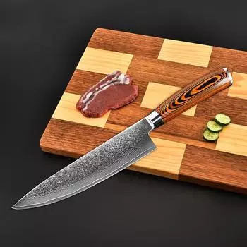 8-дюймовый нож шеф-повара, 67 слоев, кухонные ножи из дамасской стали, нож для нарезки, японские ножи шеф-повара, резак