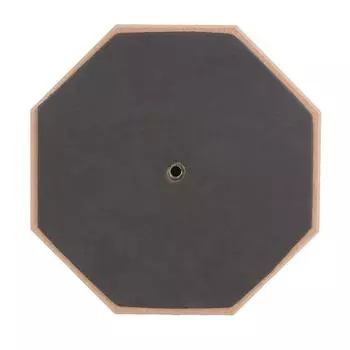 8-дюймовый резиновый деревянный тупой барабан для практики и обучения игре на барабанах музыкальные инструменты серый