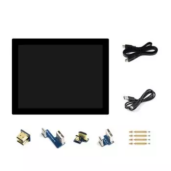 8-дюймовый стеклянный экран IPS, 10-точечный сенсорный ЖК-экран 768*1024, емкостный экран из закаленного стекла