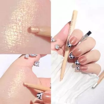 8 г подводка для глаз, долговечная, устойчивая к размазыванию, мини, стильная, яркая, изюминка шелкопряда для свадьбы 2