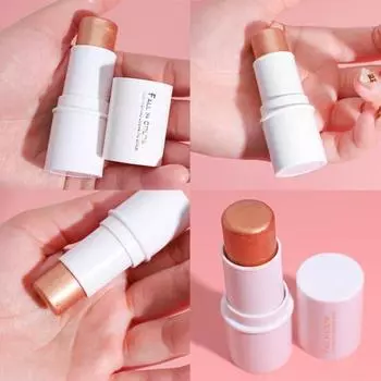 8 г практичная мягкая текстура универсальные румяна для лица твердая основа румяна в стике для танцевальной вечеринки