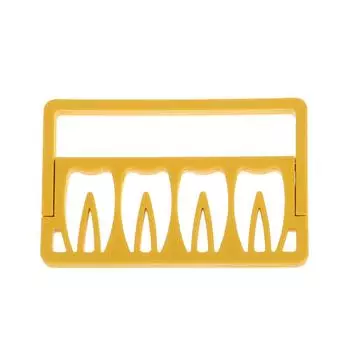 8 Holes Dental Endodontic Root Canal Files Holder Disinfection Rack Box Endo Files Drills Stand Case Dentistry Tools 8.5*5.5cm