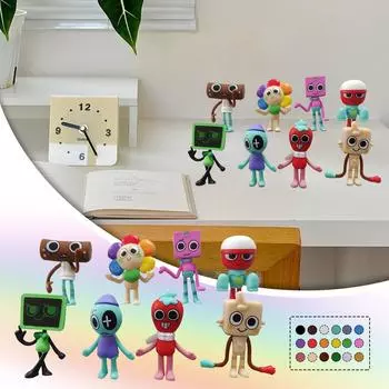 8 игрушек ручной работы Модели ручной работы Издание Q ручной работы One Size чёрный