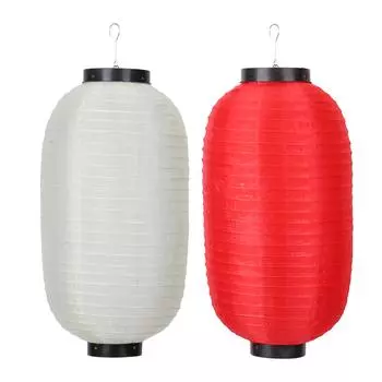 8 inch Japanese Style Lantern Waterproof Festival Hanging Lanterns Sashimi Ramen Sushi Restaurant Pub Home Decoration Supplies 20cm