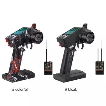 8-канальный пульт дистанционного управления для модели автомобиля и корабля с экраном 2.4G RC-контроллер для восхождения на дрифте, автомобиля, корабля, танка Blcak