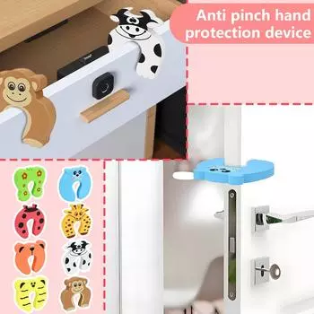8-компонентное устройство защиты рук от защемления для блокировки двери One Size