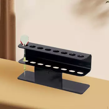 8-луночный акриловый держатель для дисплея, стильный для хранения наконечников, подставка для гостиной White