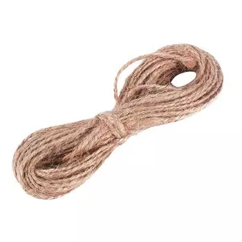 8 м джутовый шпагат пеньковая веревка натуральный коричневый для бирок ювелирные изделия ожерелье изготовление своими руками ремесло