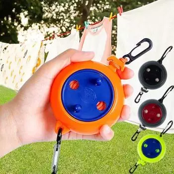 8 м неперфорированная веревка для белья, выдвижная портативная дорожная сушилка для кемпинга, ветрозащитная портативная подвесная стойка для одежды