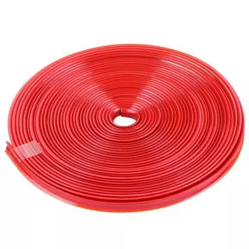 8 м резиновая полоса для защиты кромки автомобильной шины предотвращает царапины на автомобильном декоративном ободе колеса красный