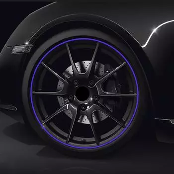 8 м/рулонные лезвия обода автомобиля, цветные защитные диски для колес, декоративная полоса, защитная линия для шин, резиновая накладка, защитная линия для шин розовый