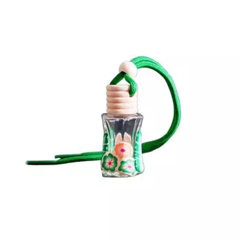 8 мл Автомобильный парфюм подвеска шестигранная автомобильная ароматерапия подвесное украшение автомобильные аксессуары 5Pcs Color Random