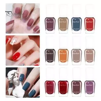 8 мл отслаивающийся лак для ногтей долговечный быстросохнущий лак на водной основе для самостоятельного нейл-арта домашний салон для женщин маникюр для ногтей гель-лак A