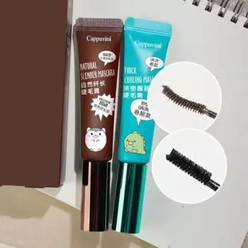 8 мл Практичная натуральная нежная тушь для ресниц Косметика для женщин чёрный