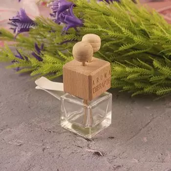 8 мл практичный съемный квадратный стеклянный флакон для духов автомобильный пустой стеклянный диффузор флакон декор для автомобиля 8ML