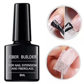 8 мл ремонт волокна стекловолокно гель фототерапия наращивание ногтей клей маникюрные инструменты