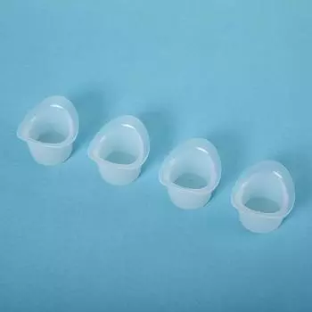 8 мл силиконовая чашка для промывания глаз многоразовая медицинская мягкая чашка для промывания глаз со шкалой 4PCS