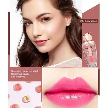 8 мл увлажняющая водонепроницаемая мини-разноцветная глазурь для губ с изменением температуры