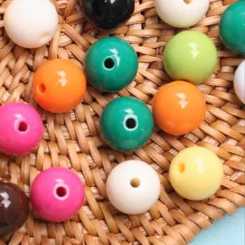 8 мм 100 шт. новые модные высококачественные круглые свободные бусины однотонные разноцветные DIY для изготовления ювелирных изделий ручной работы 8mm 100Pcs