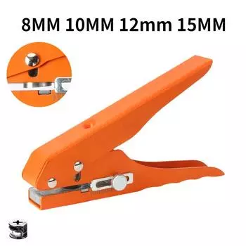 8 мм, 10 мм, 12 мм, 15 мм, кромкооблицовочные штамповочные плоскогубцы, инструмент для штамповки, маскирующие плоскогубцы, сверло с зенковкой, отверстие для шляпы, деревообрабатывающий инструмент 8mm оранжевый