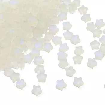 8 мм 10 шт. Имитация стеклянных бусин Ювелирные аксессуары DIY Шпилька ручной работы для изготовления ювелирных изделий Звезда AB Цветные бусины-разделители Свободные стеклянные чешские бусины