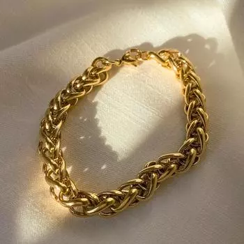 8 мм цепочка из нержавеющей стали, мужская мода, толстый браслет из титановой стали для женщин